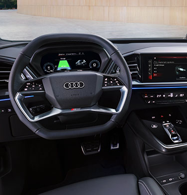 Virtual Hub in einem Audi